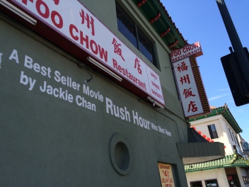 We took a day trip to Chinatown in LA where my wife wanted to look at some beauty products and ended up seeing a historic landmark.. One of the restaurants where Rush Hour was filmed!  #JunTao